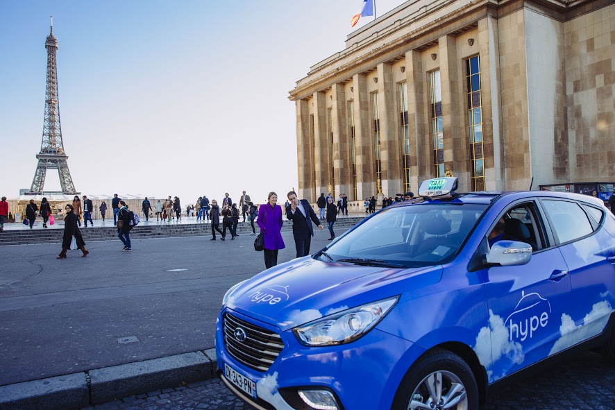 600 taxis hydrogène Hype d’ici 2020 à Paris